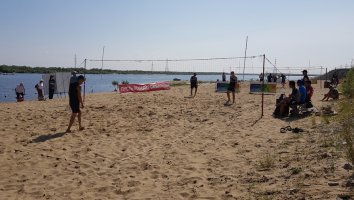 Открытие чемпионата республики по пляжному волейболу