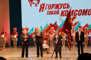 В Якутске торжественно отметили 100-летие Комсомола